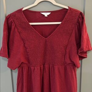 Time and Tru Smocked Dress Size Large